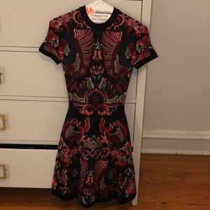Alexander McQueen Short Sleeve Dress in Size 2